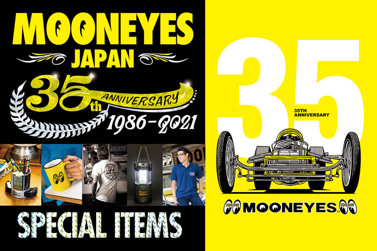 MOONEYES 35th Anniv. Limited Special Items - MOONEYES (Japanese)